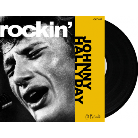 JOHNNY HALLYDAY - ROCKIN' - VINYLE NOIR