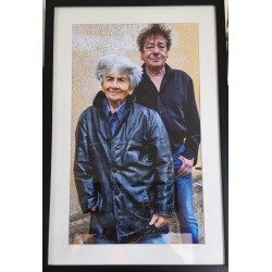 LITTLE BOB et GILLES MALLET - CADRE PHOTO 60 X 40 CM