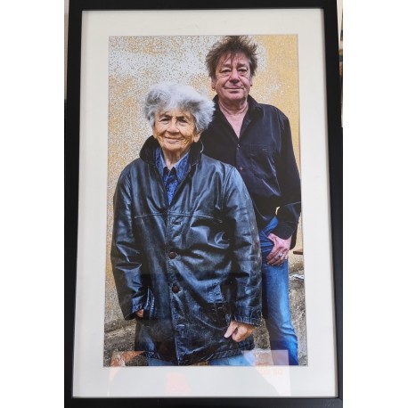 LITTLE BOB et GILLES MALLET - CADRE PHOTO 60 X 40 CM