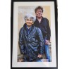 LITTLE BOB & GILLES MALLET - CADRE PHOTO 60 X 40 CM