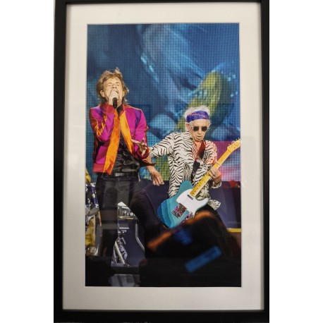 THE ROLLING STONES - CADRE PHOTO 60 X 40 CM